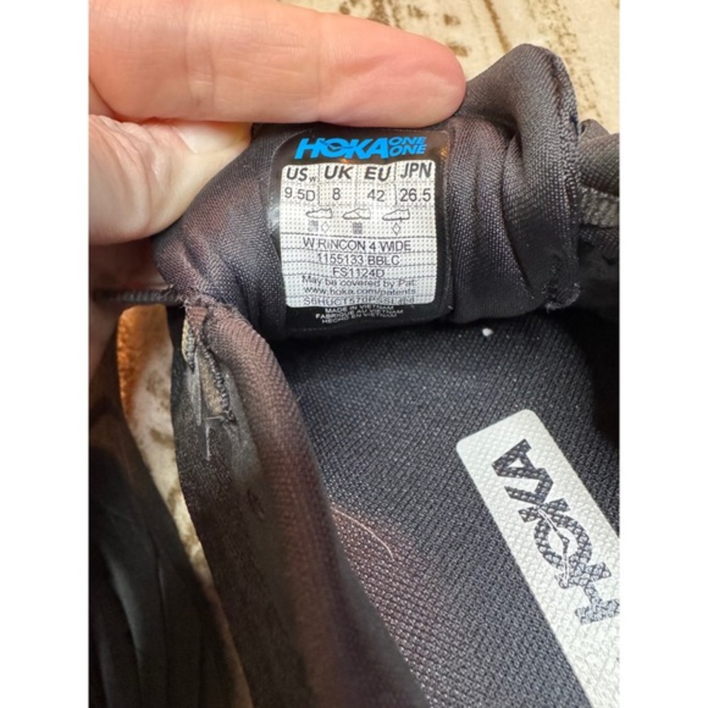 HOKA Lightweight Athletic Running Shoes Women's 9.5W‎ Rincon 4 - Picture 2 of 10